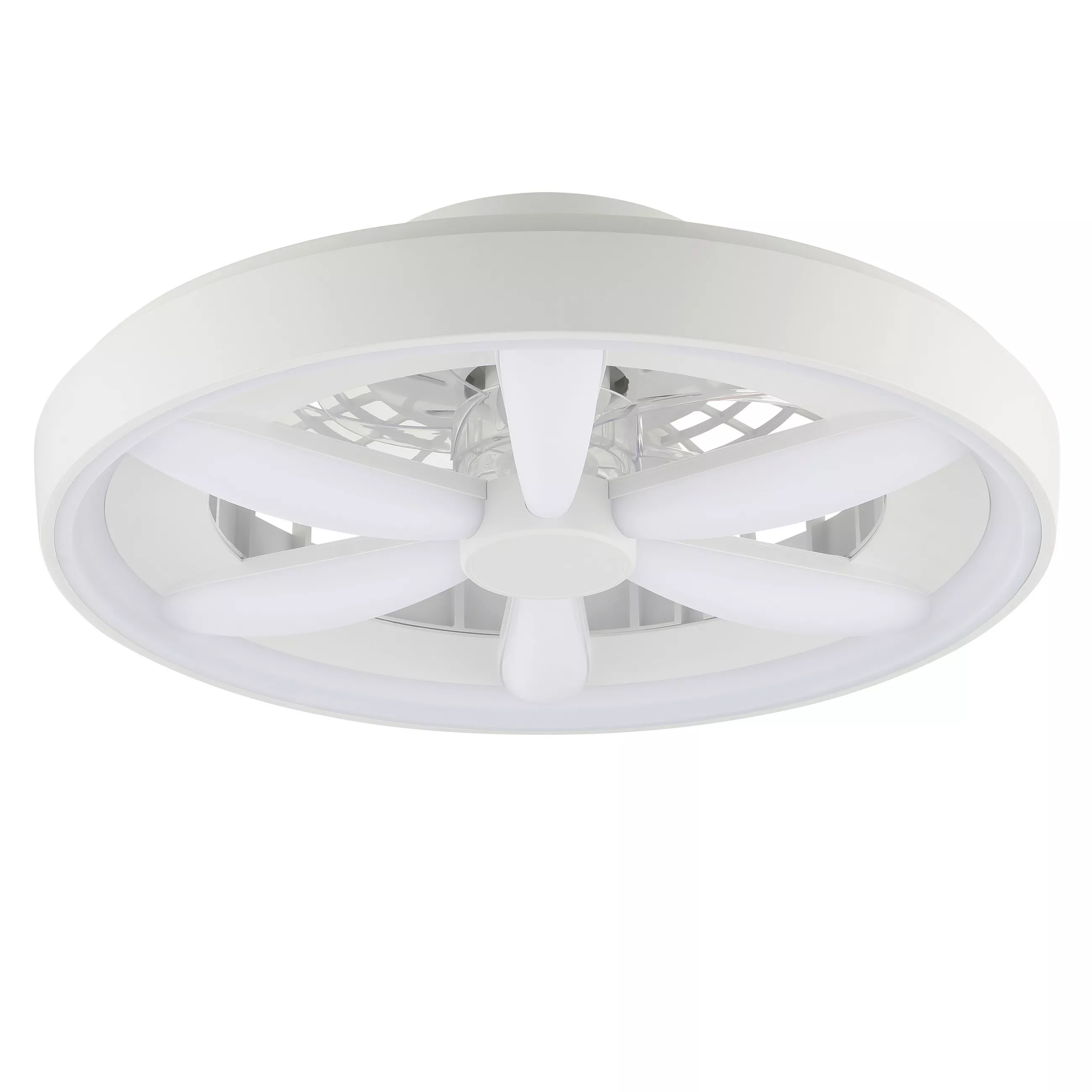 Brilliant ceiling light with fan Gaiano 48.2/15.7 cm