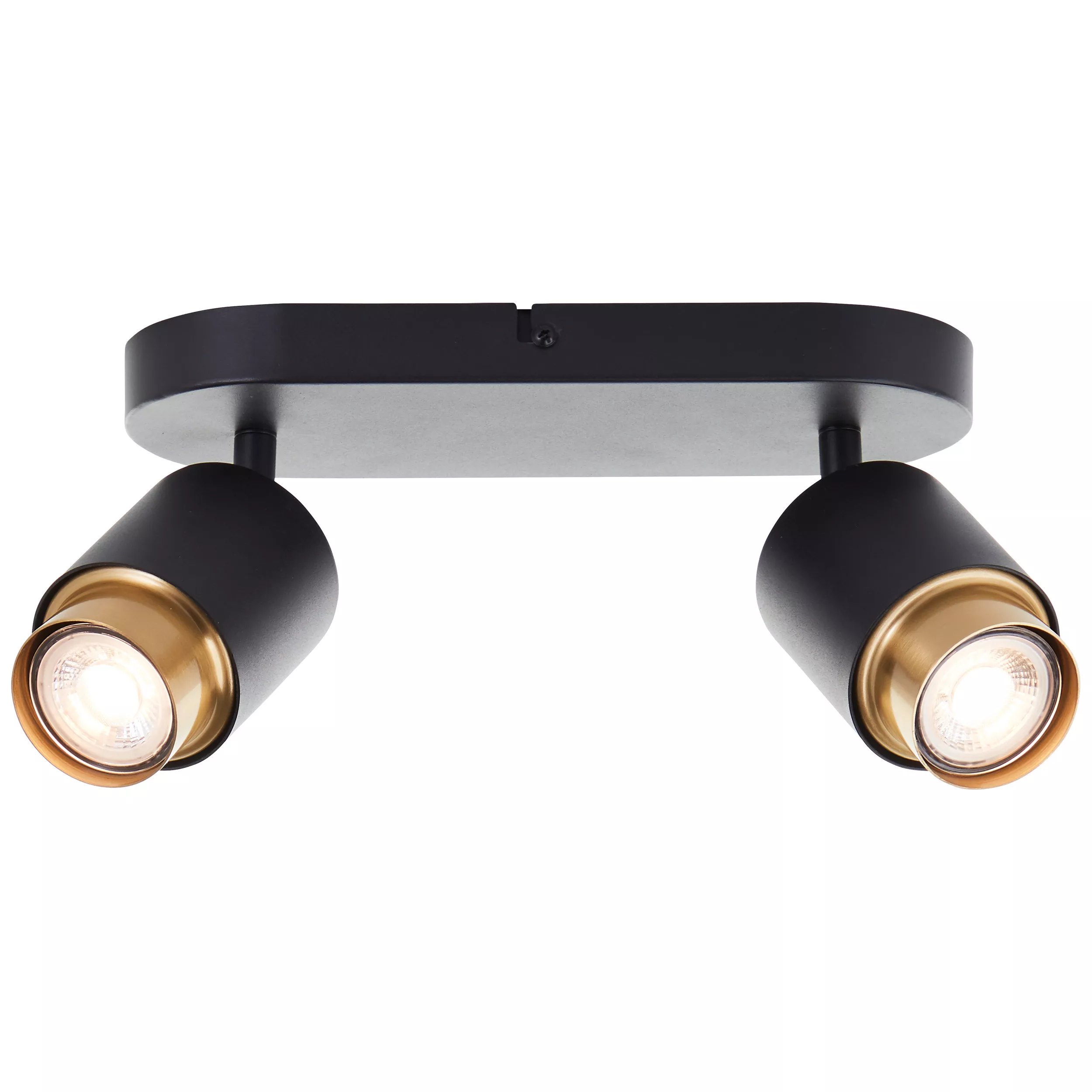 Brilliant LED SPOT Covelo Sand Black/matt gold 10/34.8/15.6 cm