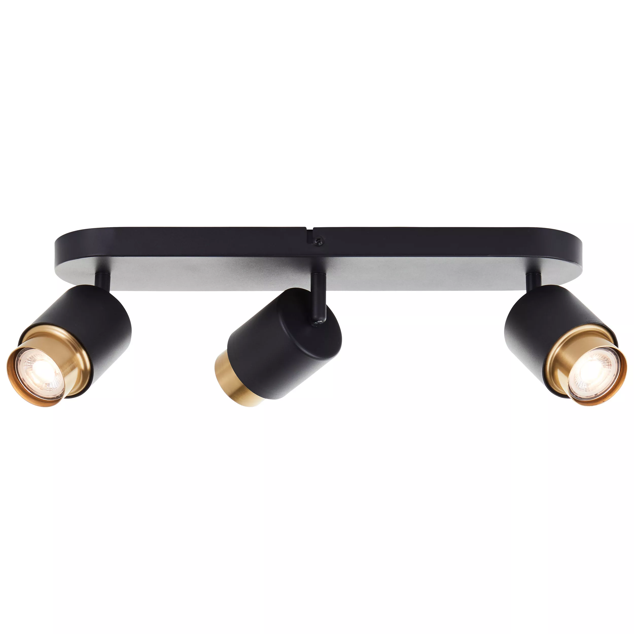 Brilliant LED SPOT Covelo Sand Black/matt gold 10/52.6/15.6 cm