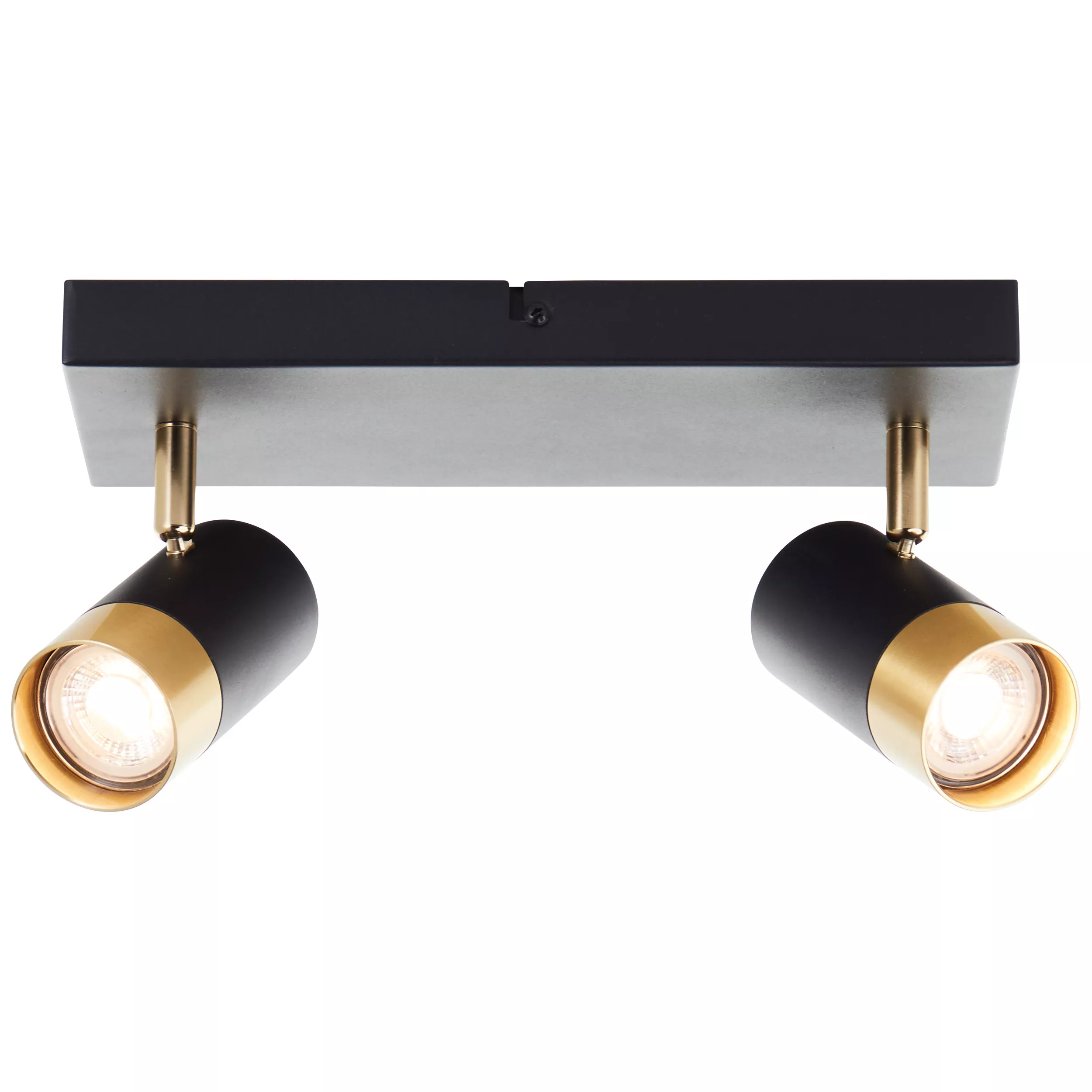 Brilliant LED SPOT Vigolo Sand Black/matt gold 12.5/33/15 cm