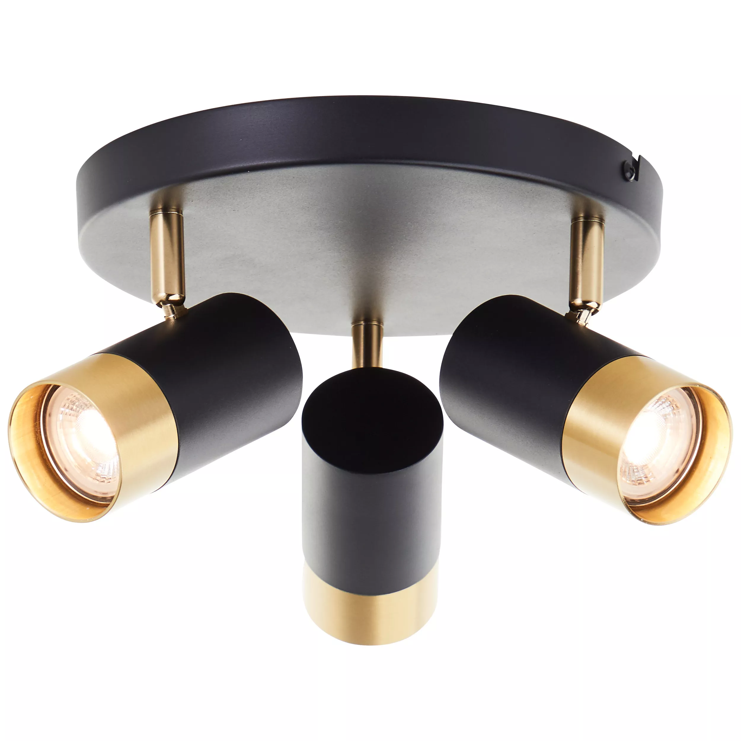 Brilliant LED SPOT Vigolo Sand Black/matt gold 29/29/15 cm