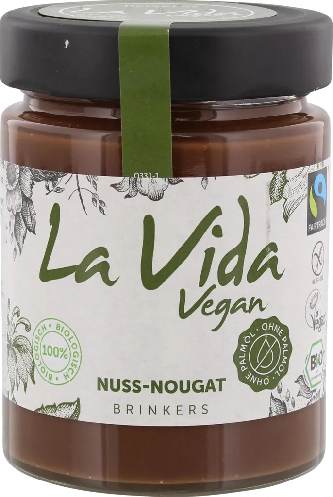 Importhaus Wilms/Impuls Brinkers La Vida Vegan Nut Nougat Cream Spread 270g