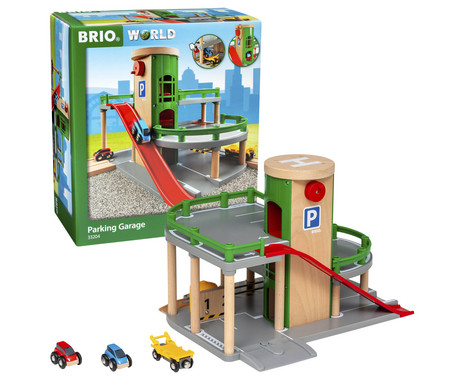 BRIO® World Parking Garage, Roads & Rails 1800g