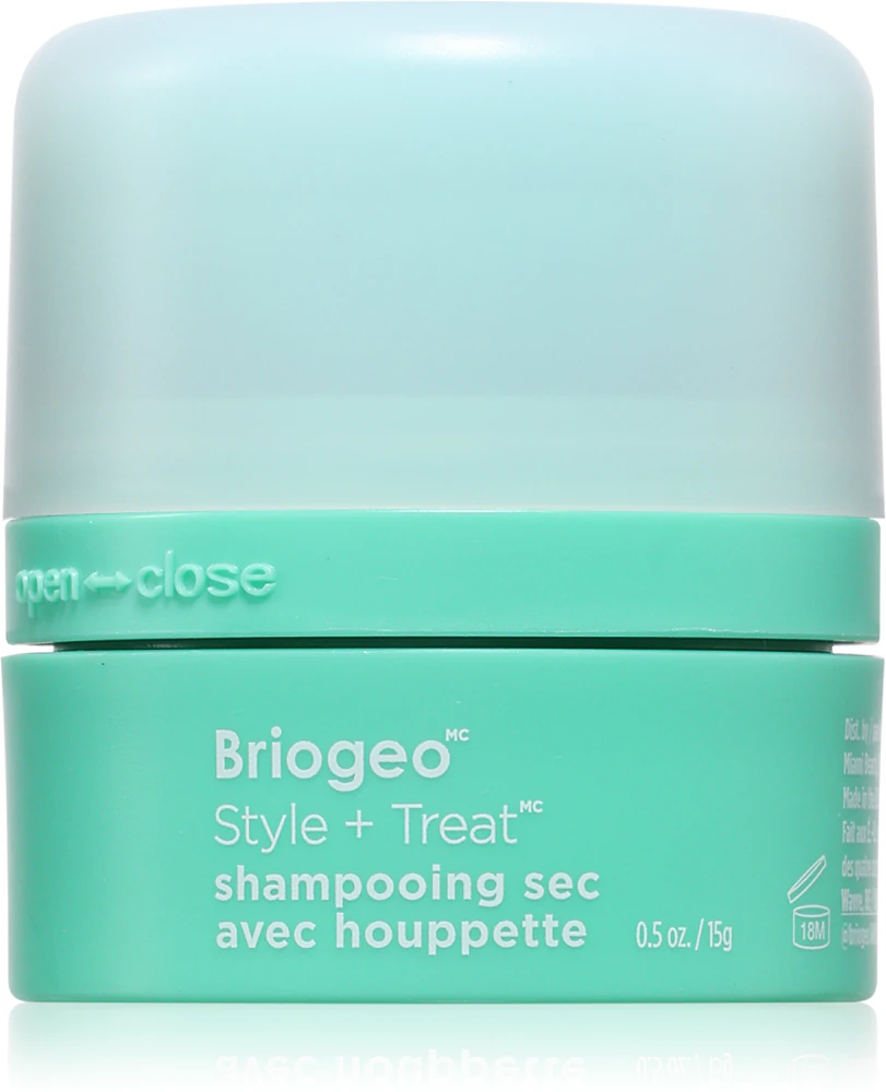 Briogeo Style + Treat dry shampoo for dark hair 15gm
