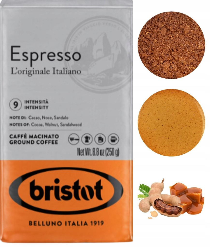 Bristot Espresso ground coffee 250g