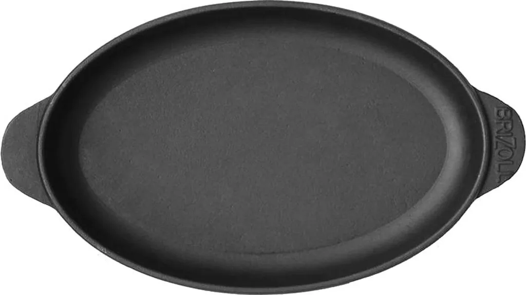 BriZoll HORECA oval frying pan 22 cm made of high-quality cast iron