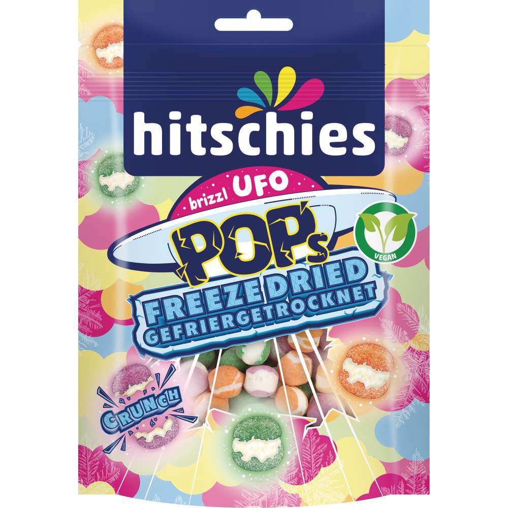 Hitschler Brizzl Ufo Pops, freeze-dried