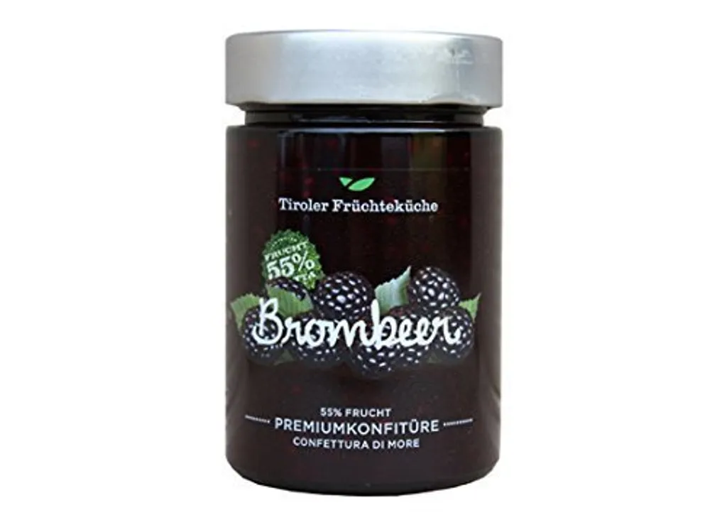 Unterweger Blackberry jam - an East Tyrolean specialty, 420g jar