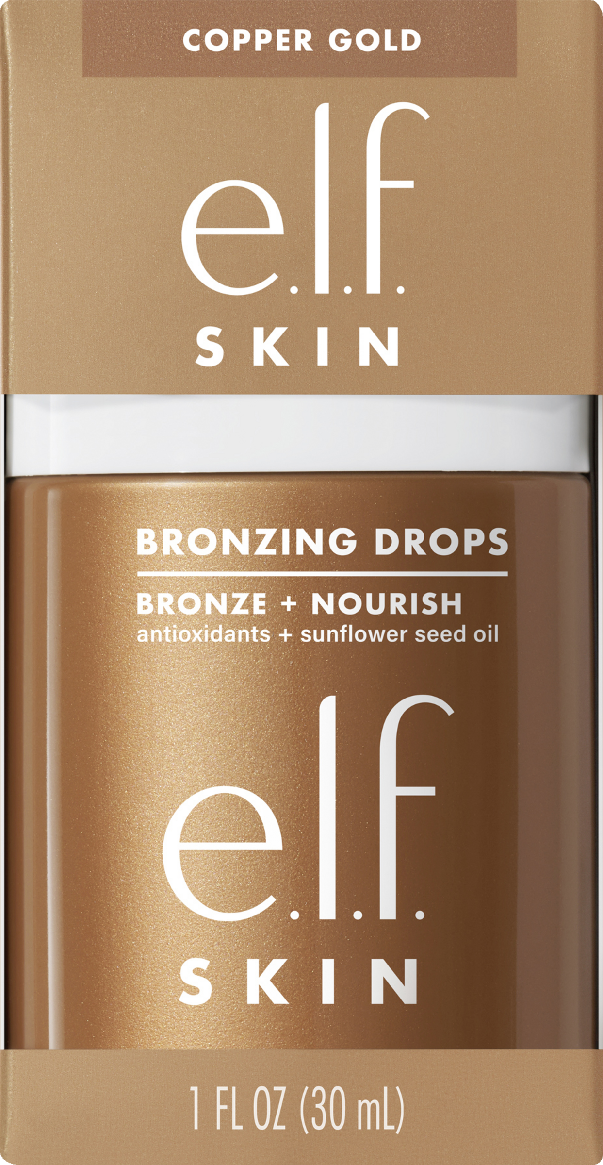 e.l.f. Cosmetics Bronzing Drops Copper Gold