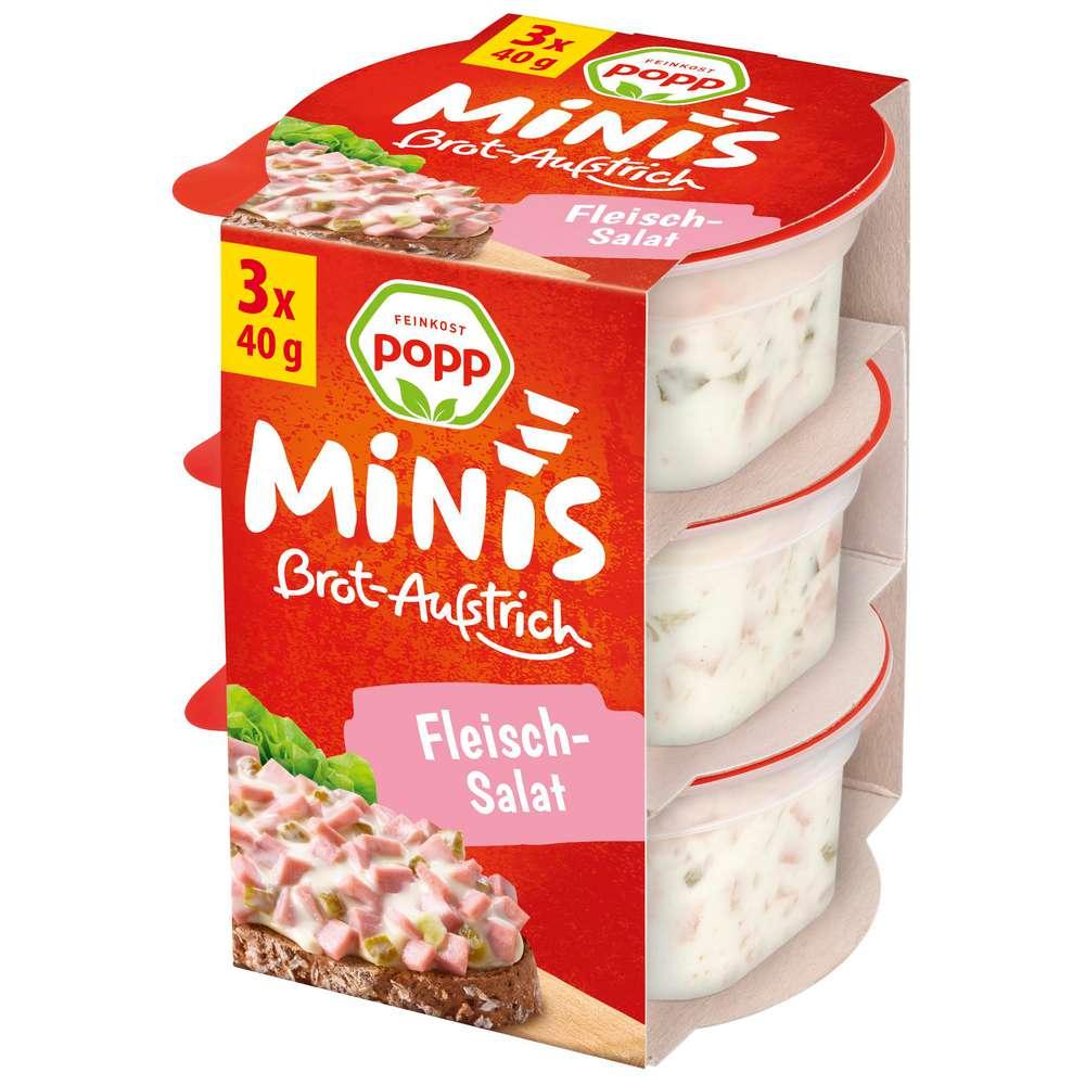 Popp Bread spread, meat salad