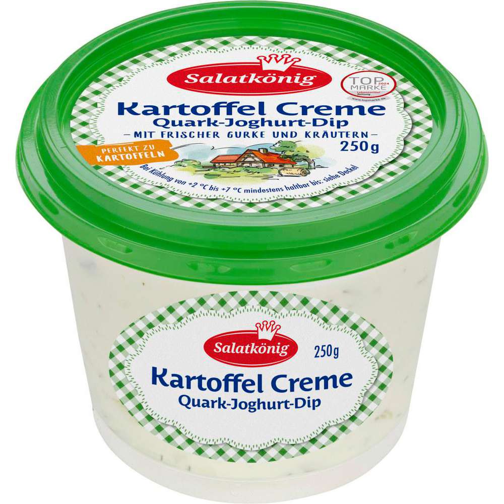 Salatkönig Spread, potato cream