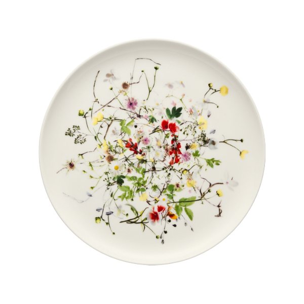 Brillance Fleurs bread plate from Rosenthal
