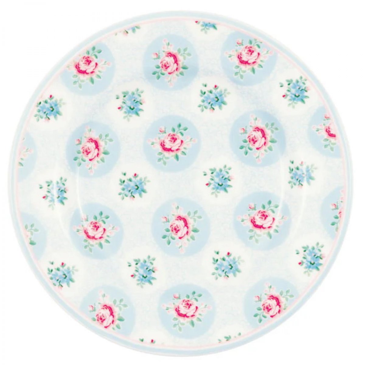 Bread plate Elle Pale Blue 15 cm from Greengate