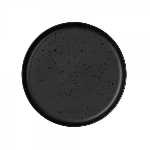 Kuro Black bread plate by Asa