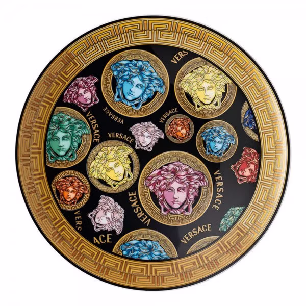 Versace Bread plate Medusa Amplified Multicolor (17cm) from Versa