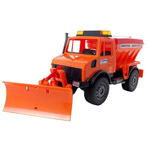 Bruder Mb Unimog Winter Service With Snow Plough