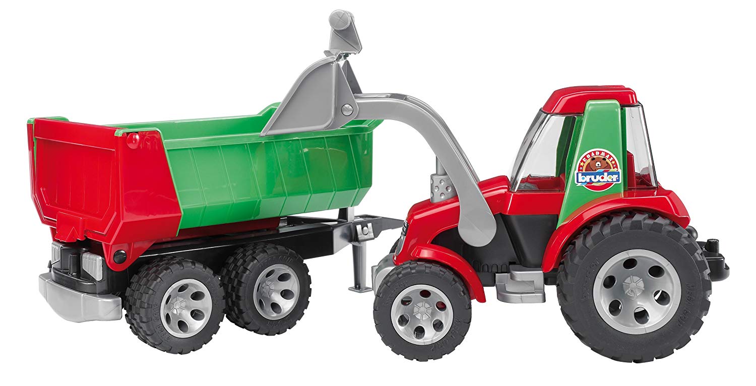 Bruder Man Tga Construction Truck And Fr Articulated Road Loader