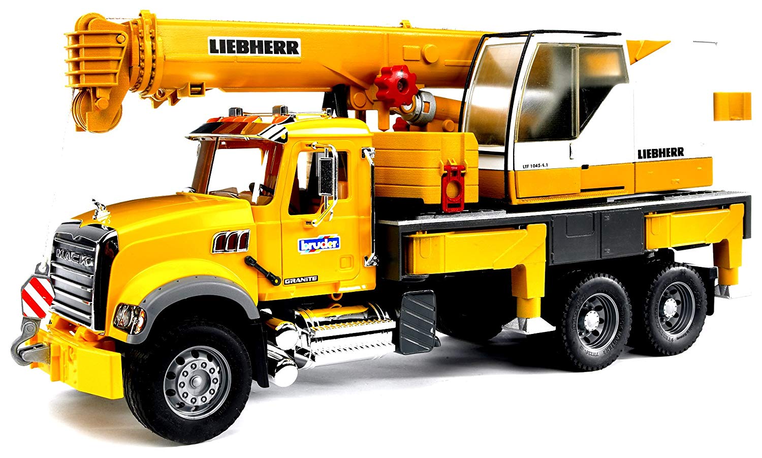 Bruder Brother Mack Granite Liebherr Crane Truck