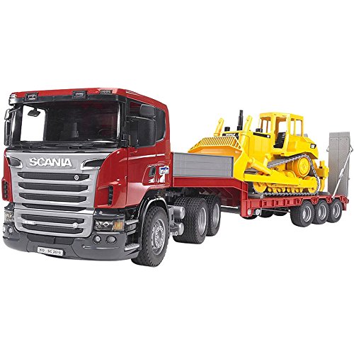 Bruder Scania R Series Low Loader Truck