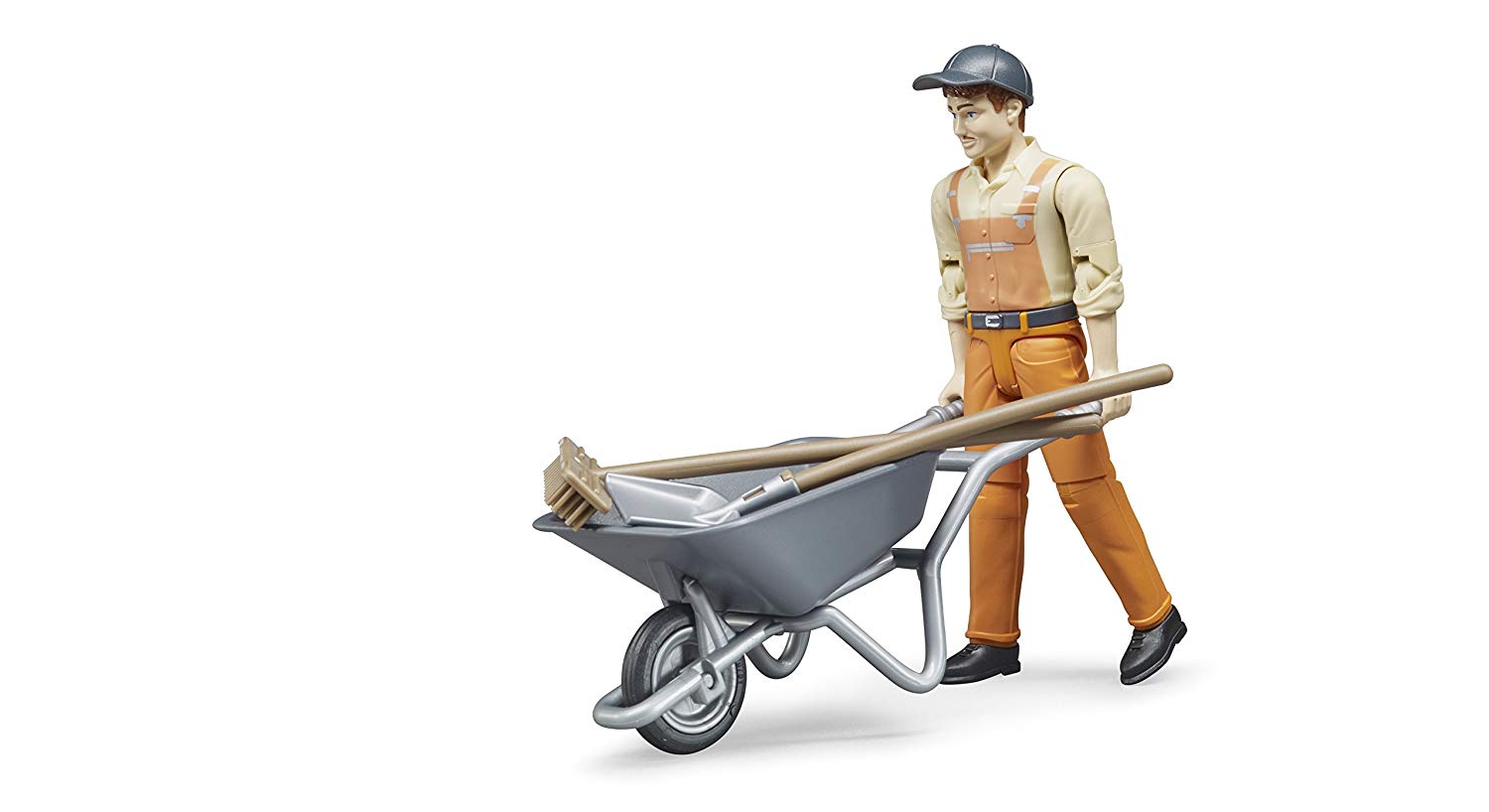 Bruder Vehicle Figure Set Kommunal Worker With Accessories
