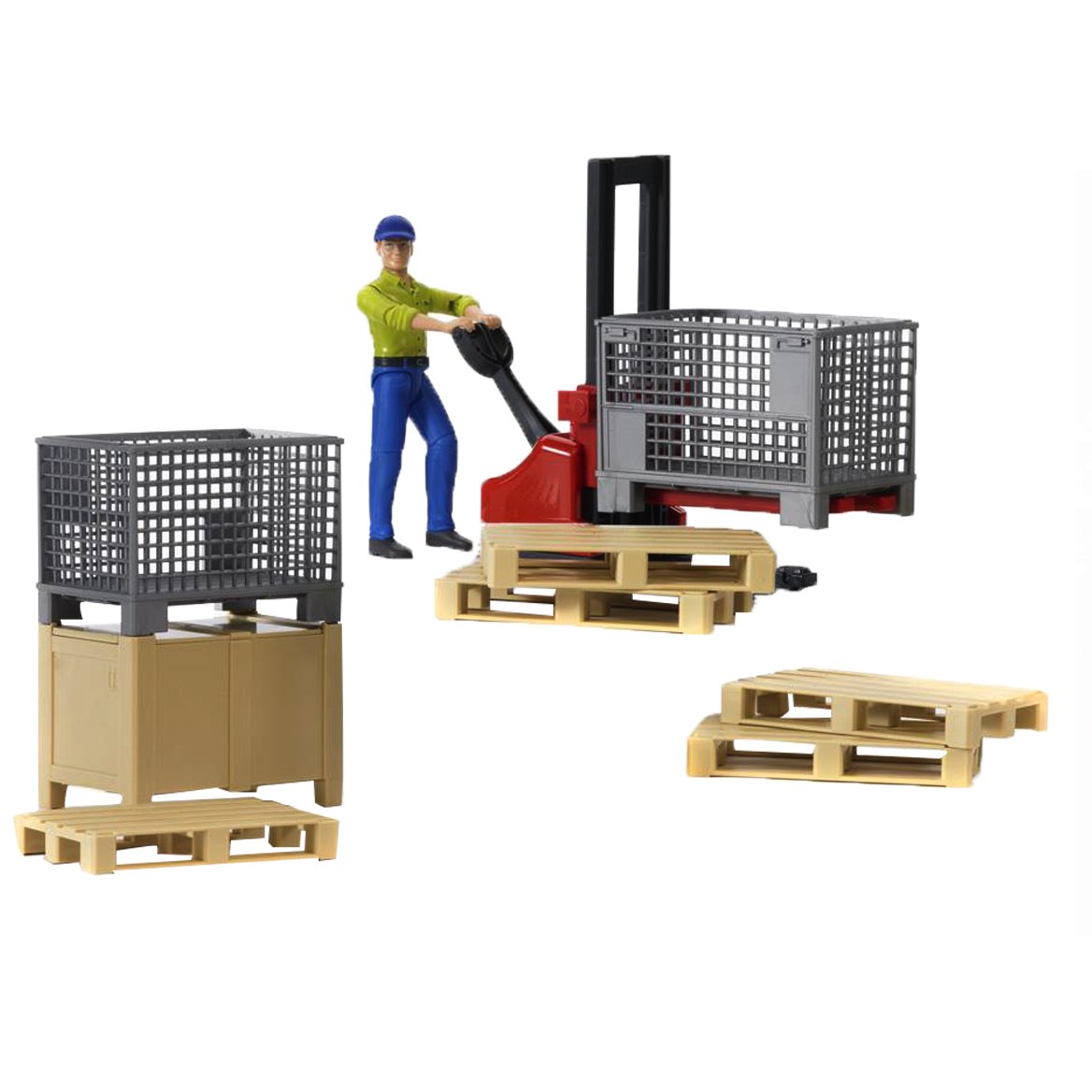 Bruder Bworld Logistics Set