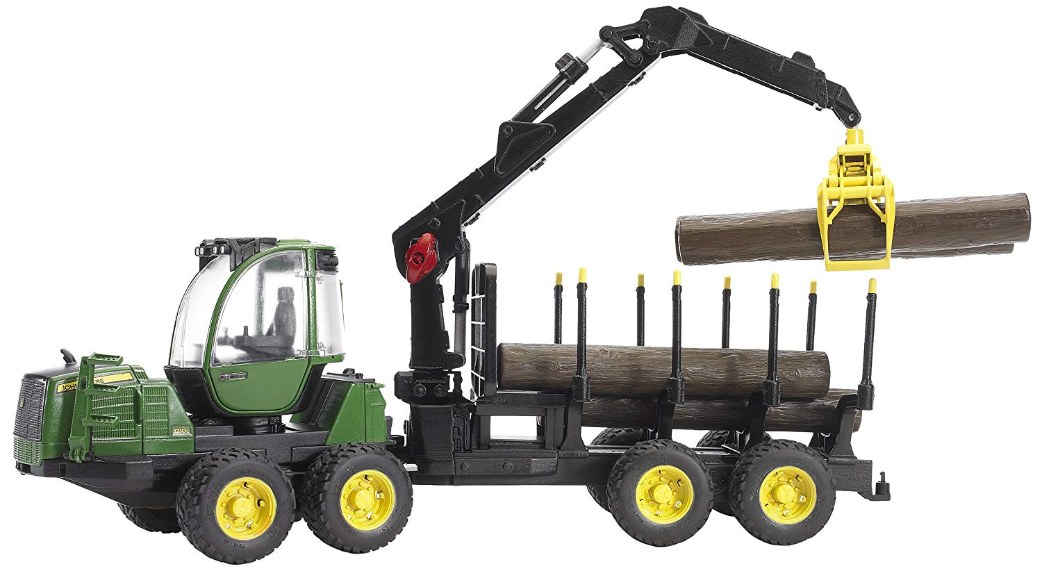 Bruder John Deere E Forwarder With Trunks And Grab