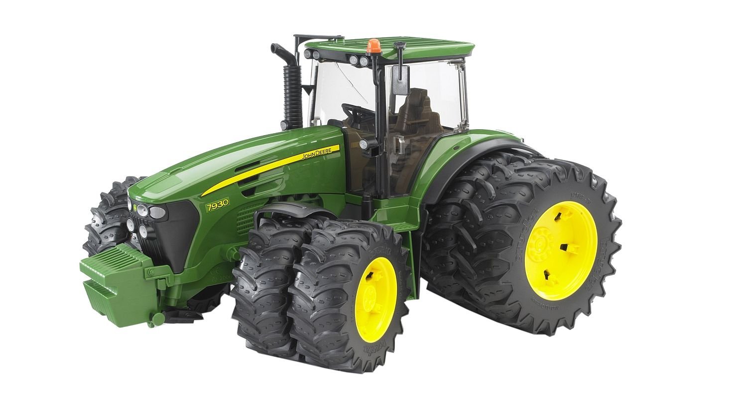 Bruder John Deere With Twin Tyres