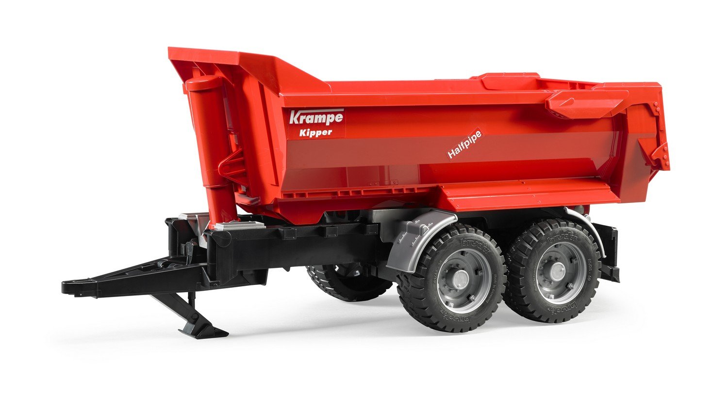 Bruder Brother Krampe Tandem Halfpipe Tipping Trailer