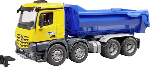 Bruder Mb Arocs Half Pipe Dump Truck