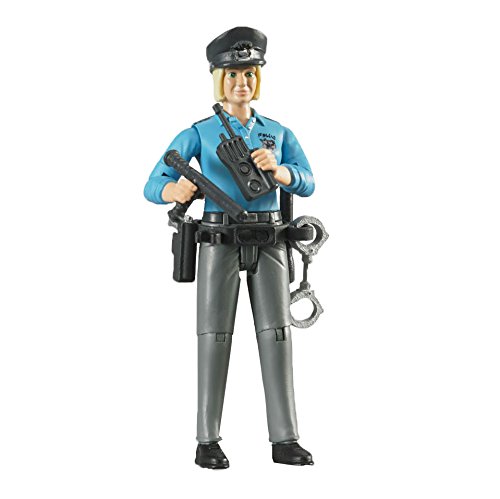 Bruder Policewoman With Light Skin And Accessories
