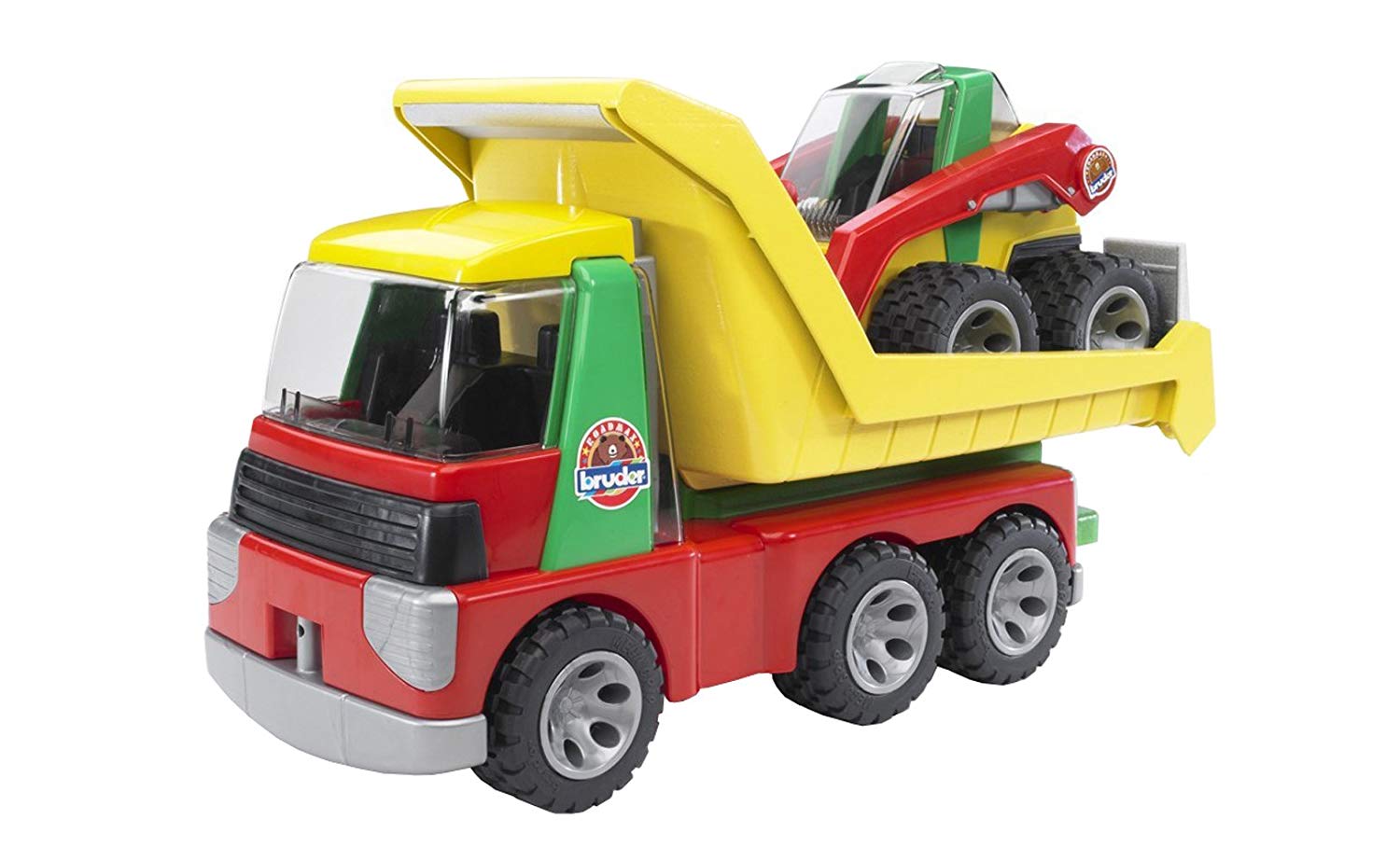 Bruder Roadmax Transporter With Skid Steer Loader