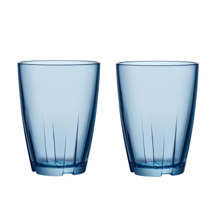 Kosta Boda Bruk Glass Large 2-Pack