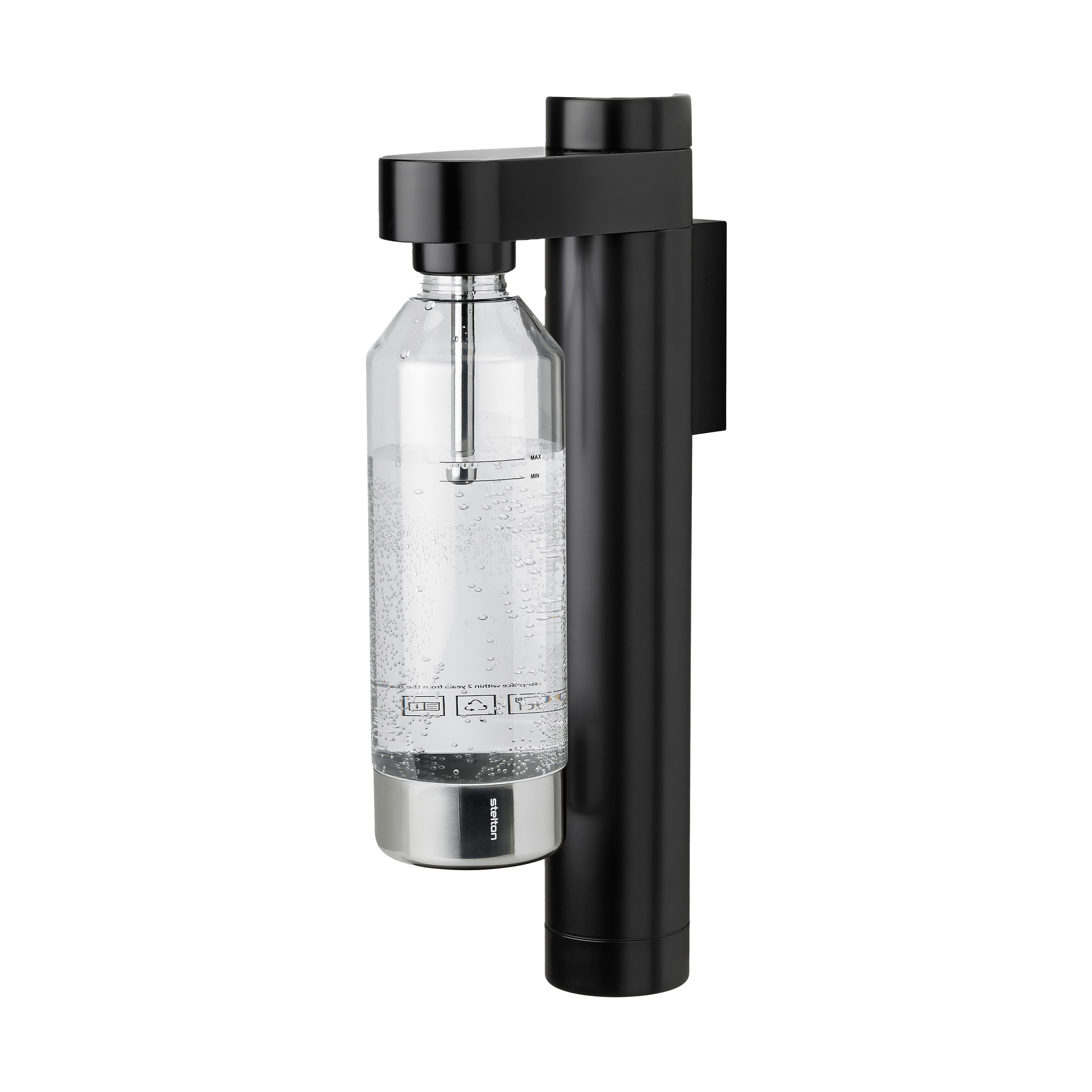 Stelton Brus wall-mounted sparkling water machine