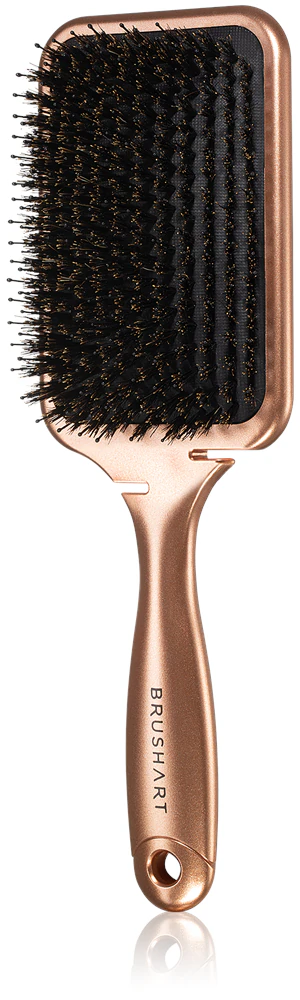 BrushArt Hair Boar bristle paddle hairbrush Hairbrush with boar bristles