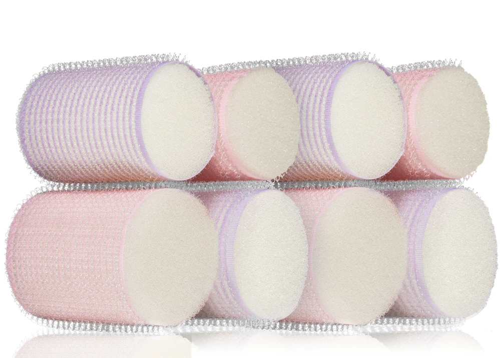 BrushArt Hair Foam hair rollers self-adhesive curlers