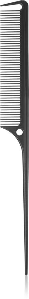 BrushArt Hair Tail comb with a carbon finish comb