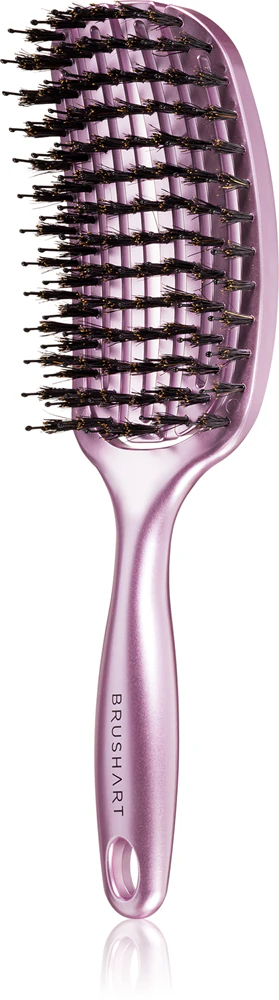 BrushArt Hair Vent blowdry hairbrush with boar bristles