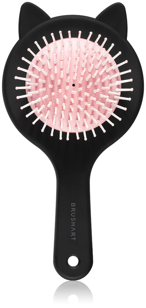 BrushArt KIDS Kitty hair brush Hairbrush for children