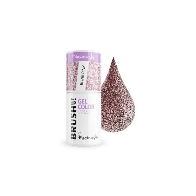 BrushUp! by Maxineczka Blink Pink Hybrid Nail Polish 5g