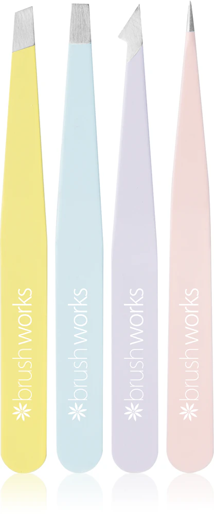 Brushworks Tweezer Set Mixed Tweezer Set