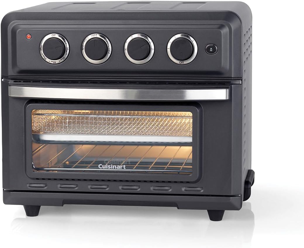 Cuisinart Air Fryer Mini Oven | 7 in 1: Frying, Roasting, Baking, Grilling, Toasties, Toasting & Keeping Warm | 2 Cooking Levels, 17L Large Capacity | 30% Faster | Energy Efficient