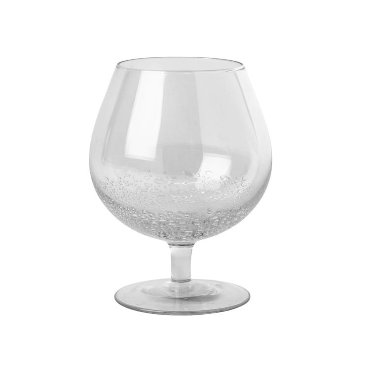 broste Copenhagen Bubble Cognacglas