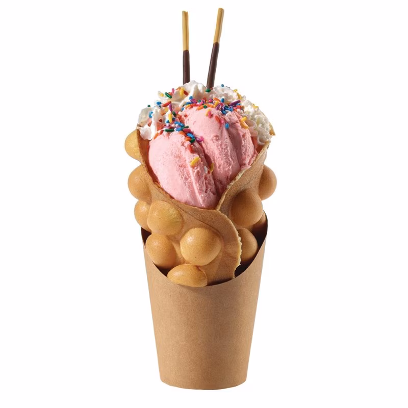 Bubble waffle iron Hong Kong by Waring