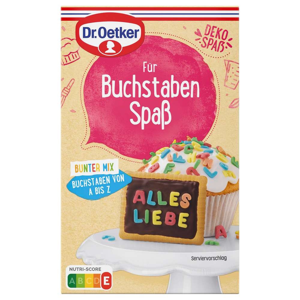 Dr. Oetker Letters Colorful Mix