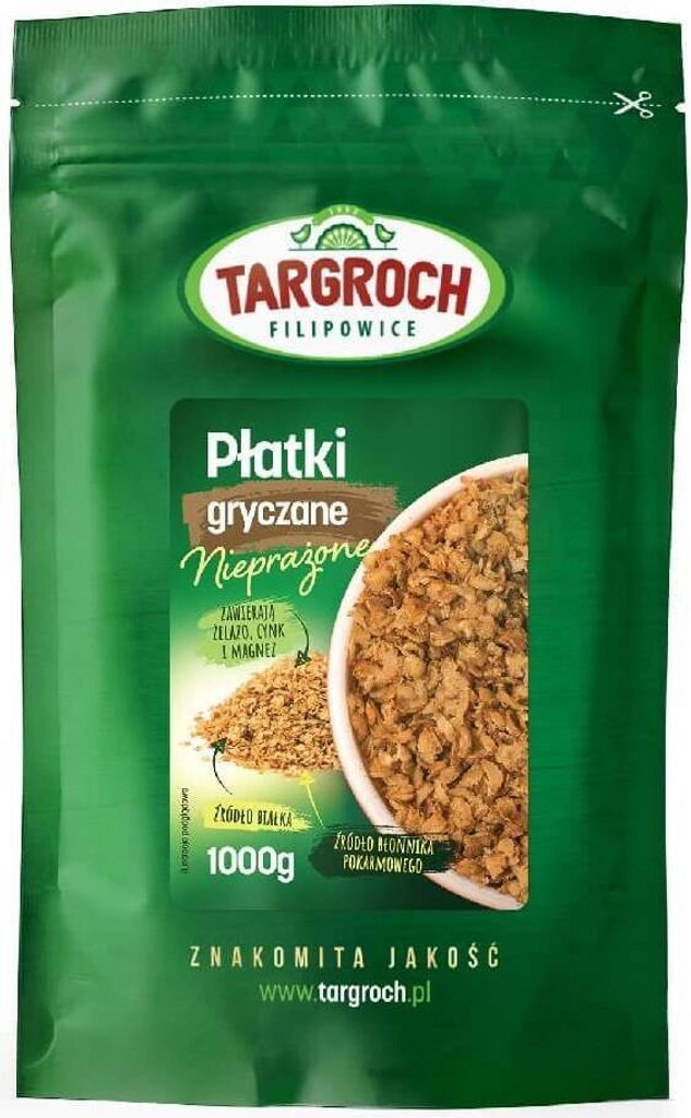 Biogo Buckwheat flakes 1000g TARGROCH