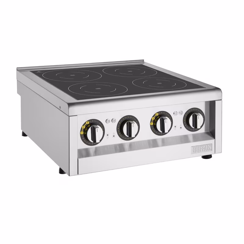 Buffalo 600 Series 4-Zone Induction Hob 2 x 3kW