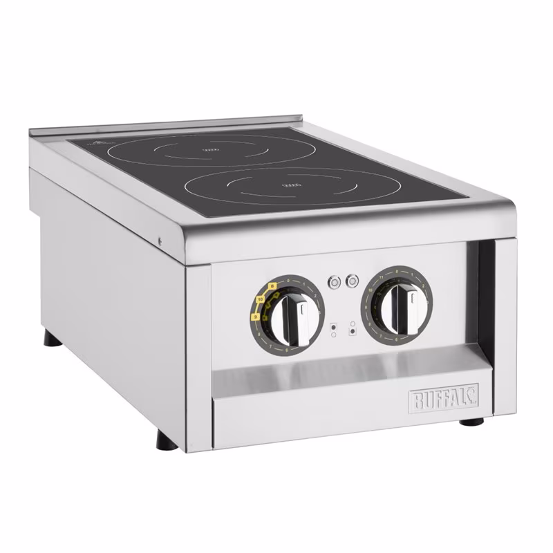 Buffalo 600 Series Dual Zone Induction Hob 3 kW