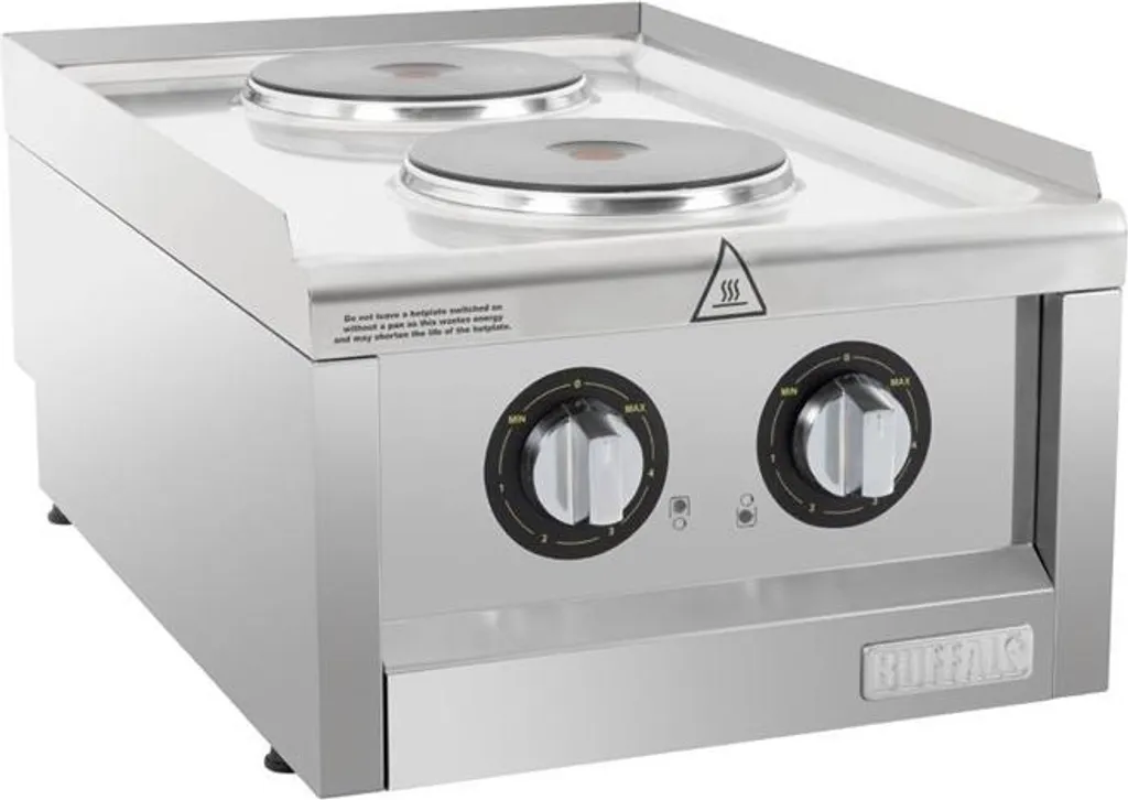 Buffalo 600 Series 2-burner electric stove