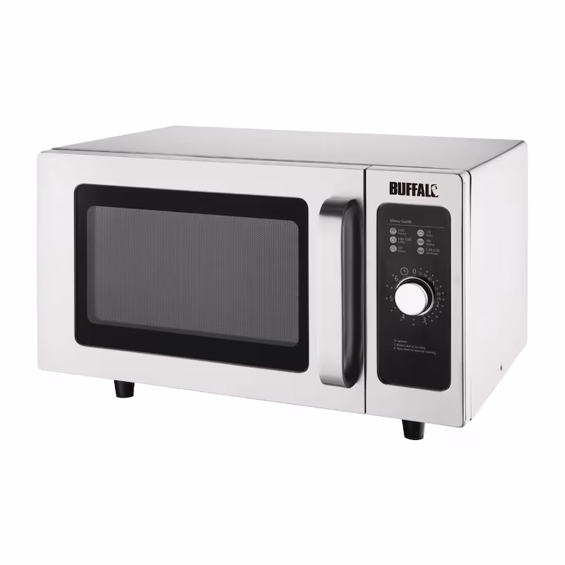 Buffalo Professional Microwave 25L 1000W Manual Control
