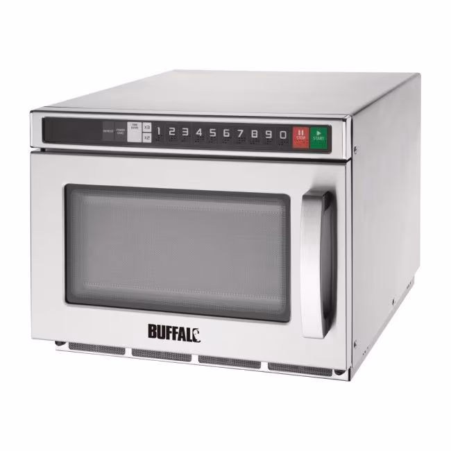 Buffalo Professional Compact Microwave Oven, Programmable, 17L, 1800W